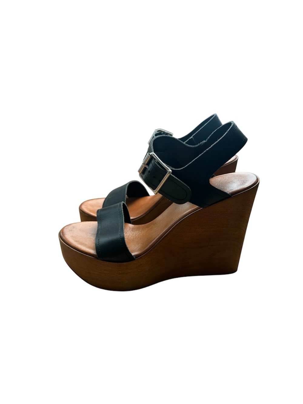 Bata Real Leather Platform Wedge | EUR 40 / US 9 | Made in Italy
